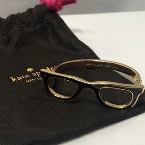 Kate Spade Goreski Lookout Glasses Bangle Bracelet